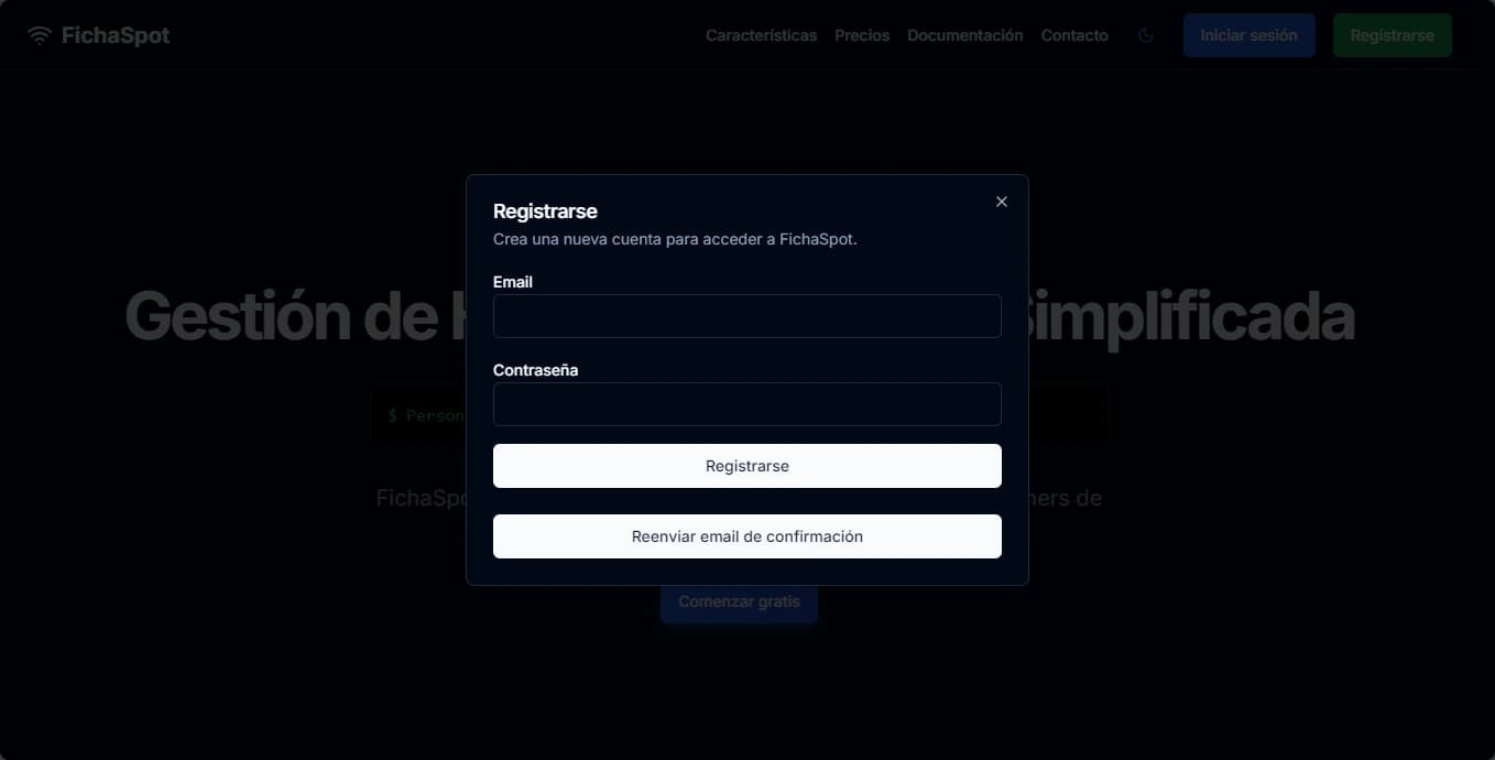 Formulario de registro